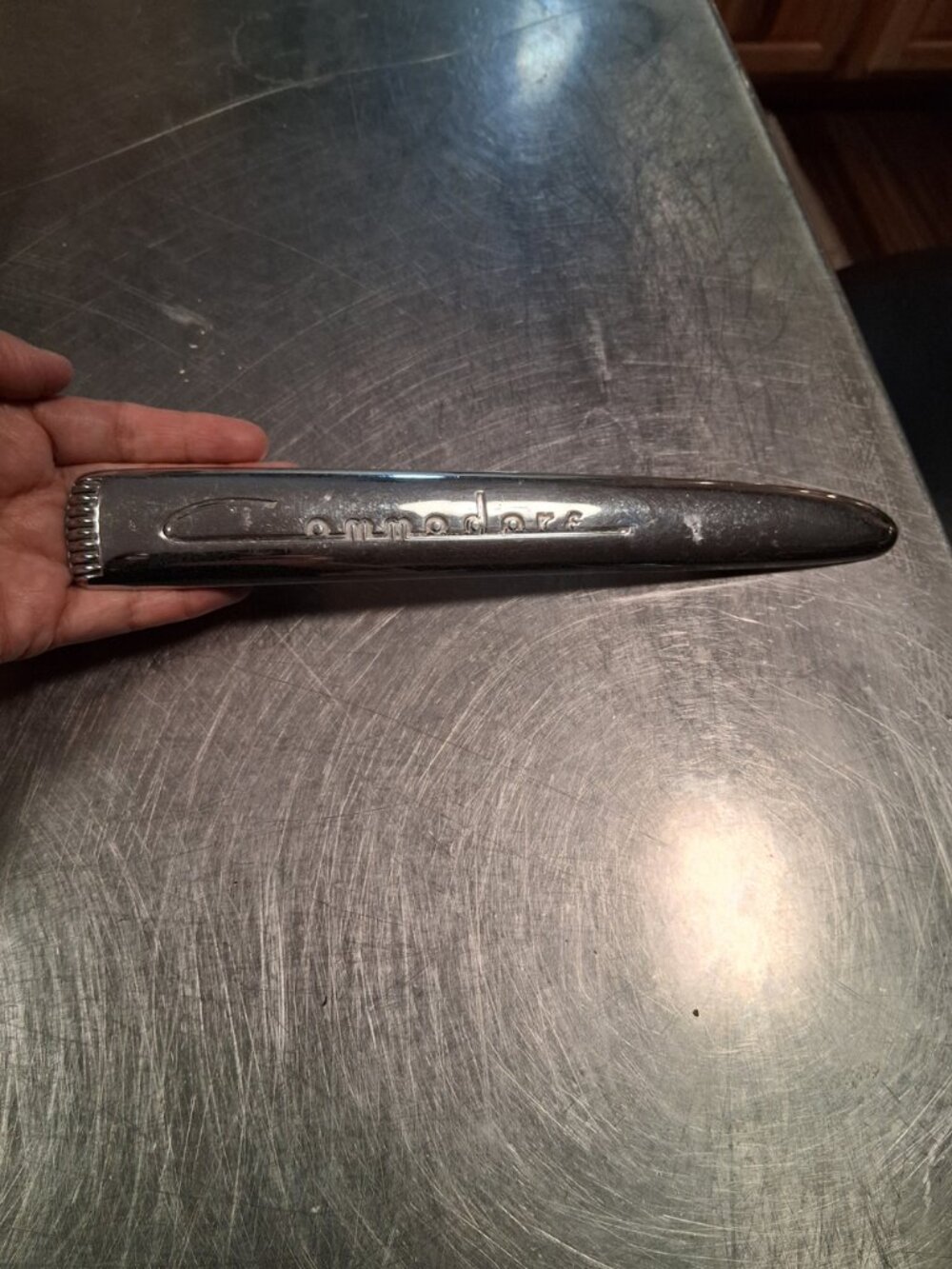 vintage hudson commodore fender trim molding/emblem